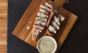 Veal Chops with Easy Herb Sauce Recipe | D’Artagnan