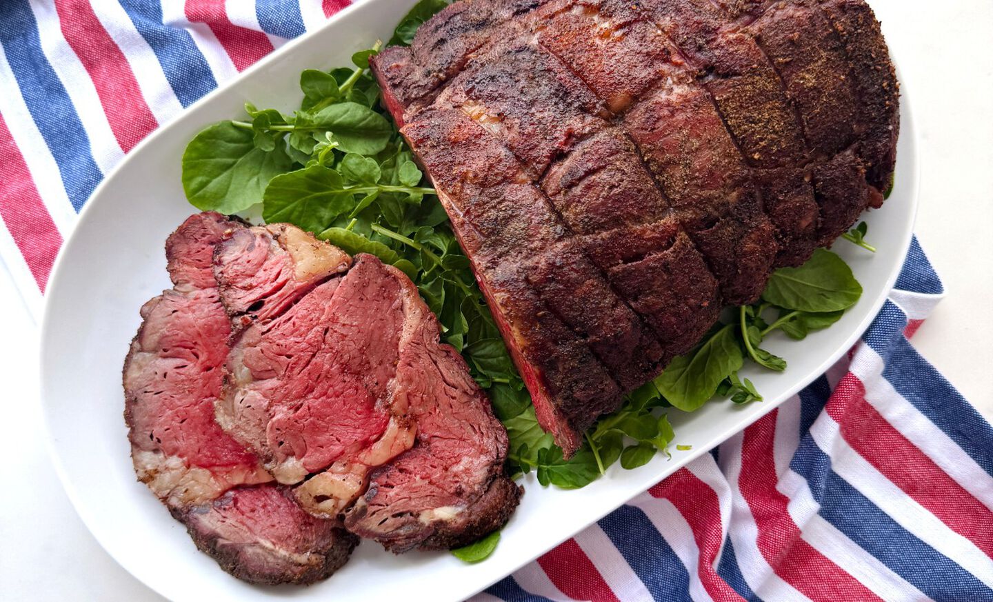 BBQ Smoked Ribeye Roast