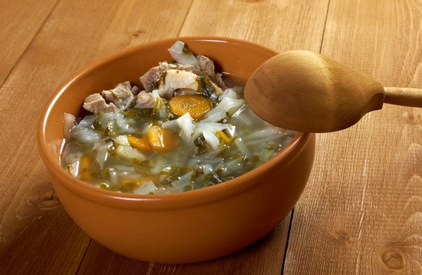 Duck and Cabbage Garbure Soup