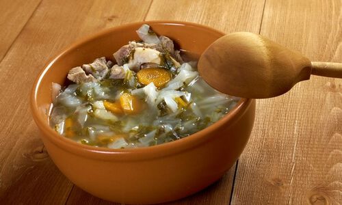Duck and Cabbage Garbure Soup