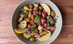 Octopus & Potato Salad
