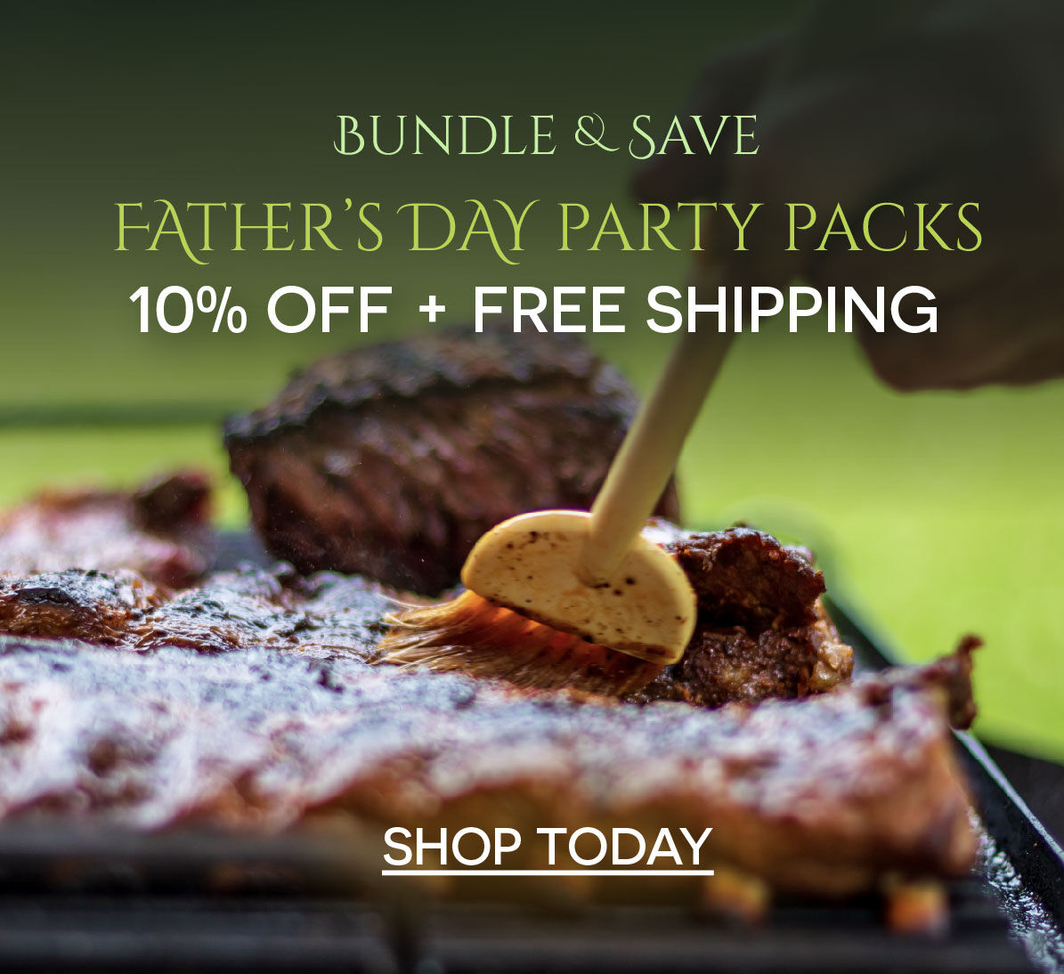 Father's Day Party Packs 10% OFF + Free Shipping