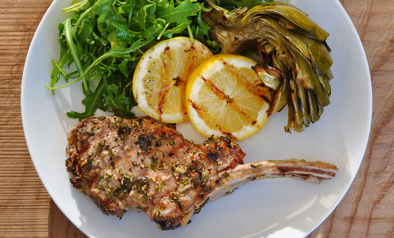 Marinade for veal shop chops