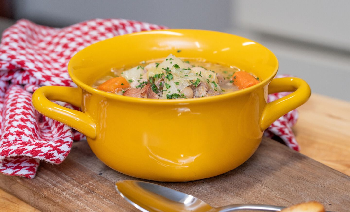 Duck and Cabbage Garbure Soup