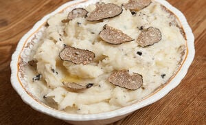 Garlic & Black Truffle Mashed Potatoes Recipe | D'Artagnan