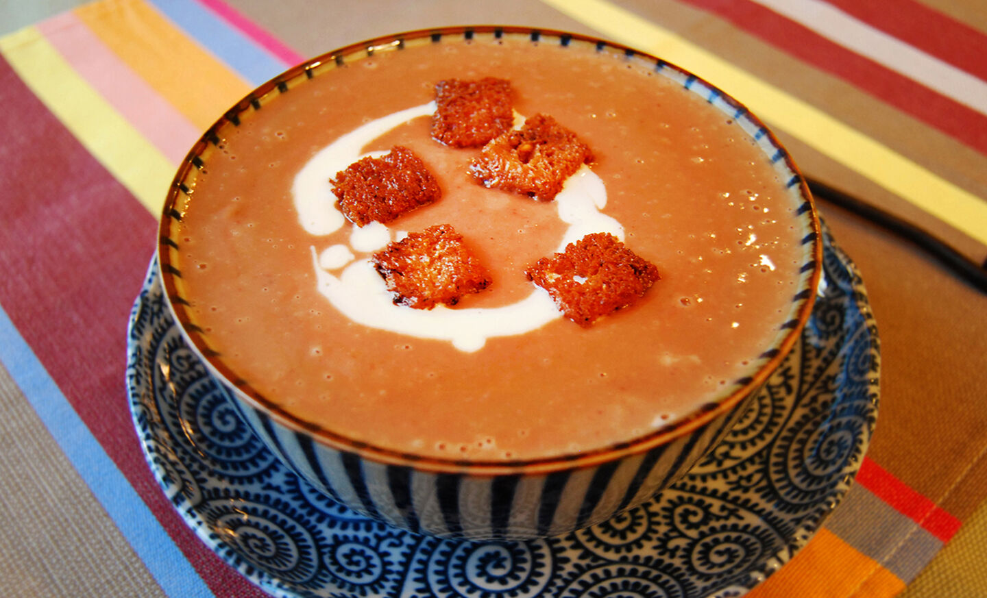 Chestnut Velouté Soup with Porcini Croutons | D'Artagnan