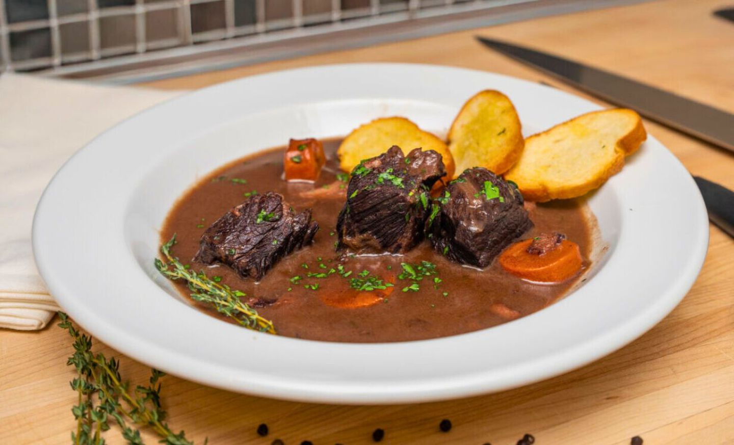 Spanish-Style Braised Beef Short Ribs Estofado Recipe | D&rsquo;Artagnan
