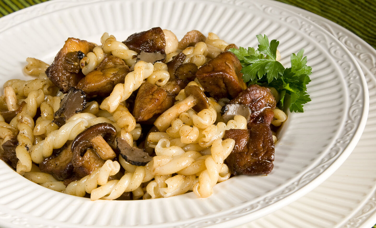 Pasta with Foie Gras & Wild Mushrooms Recipe | D'Artagnan