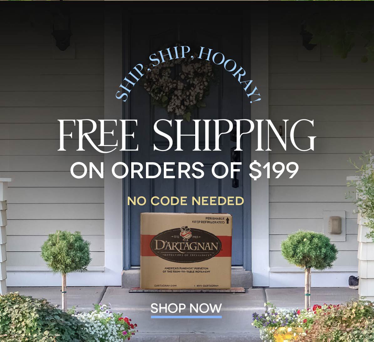 Free Shipping on Orders $199