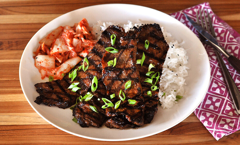 Korean boneless short ribs top