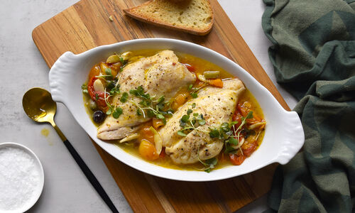 Acqua Pazza: Poached Red Snapper
