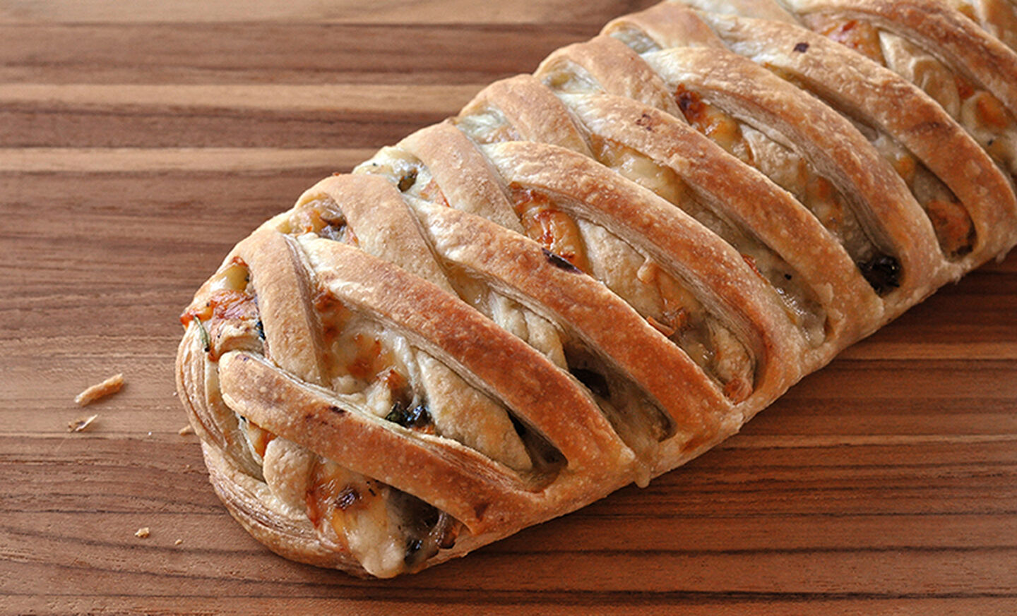 Chicken Confit Pastry with Mushrooms, Spinach & Truffle Butter Béchamel Recipe | D’Artagnan