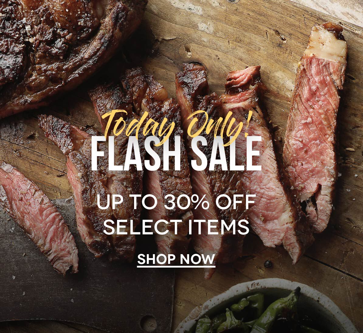 Flash Sale! Up to 30% OFF Select Items