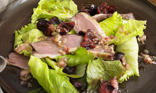 Alison Attenborough Smoked Duck & Cherry Salad Recipe | D'Artagnan