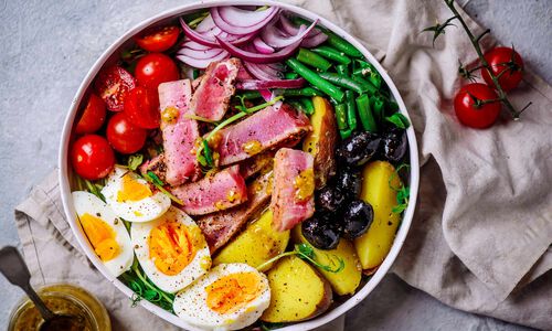 Seared Ahi Tuna Niçoise Salad Recipe | D’Artagnan