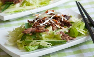 Crispy Duck Leg Confit Salad Recipe | D'Artagnan