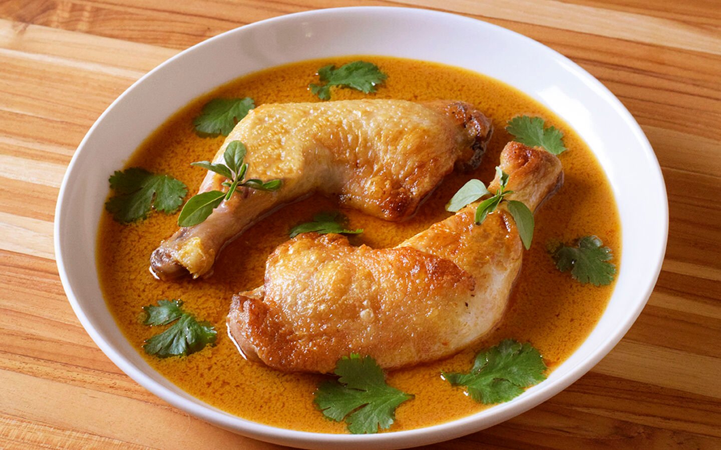 Easy Thai-Style Red Curry Coconut Chicken Recipe | D'Artagnan