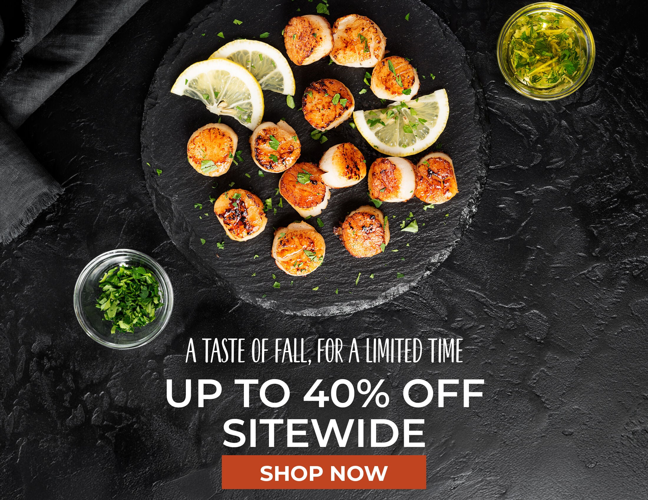 A Taste of Fall, For A Limited Time. Up to 40% off Sitewide. Shop Now