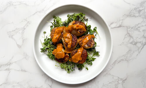 Seared Scallops with Champagne Sauce Recipe | D'Artagnan