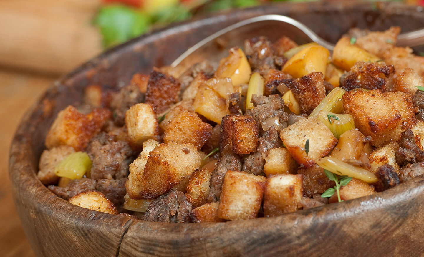 Wild Boar Sausage & Apple Stuffing Recipe | D'Artagnan