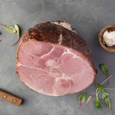 Berkshire Pork Bone-In Smoked Ham, Half