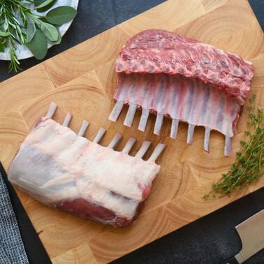 West Country Lamb Rack, Frenched