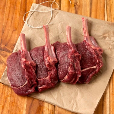 Venison Rib Chops, Frenched