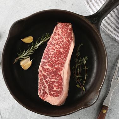 Wagyu Beef Strip Steak, Boneless