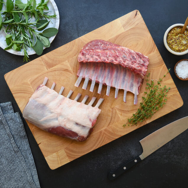 West Country Lamb Rack, Frenched image number 0