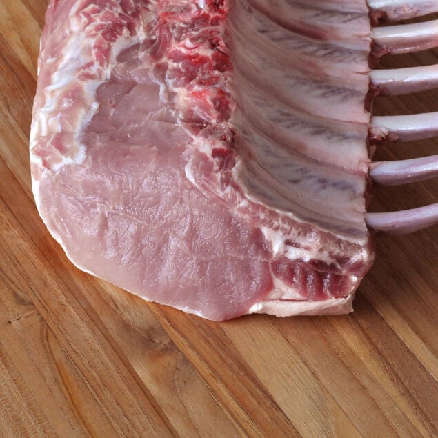 Berkshire Pork Rib Roast (Rack of Pork), Frenched image number 4