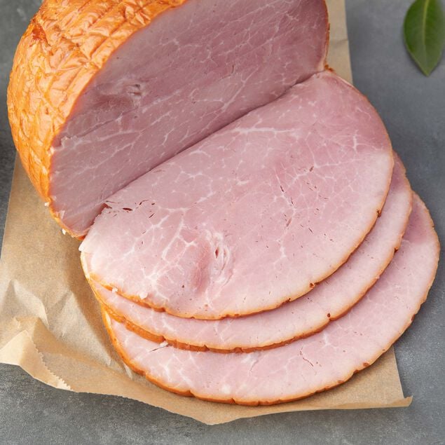 Berkshire Pork Boneless Smoked Ham, Half image number 1