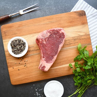 Bison Strip Steak, Bone-in