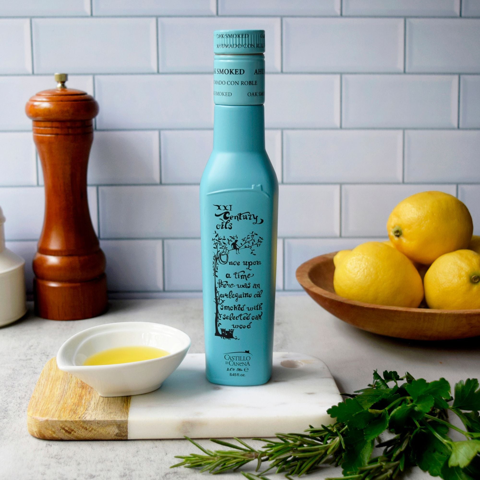 Oak Smoked Arbequina Olive Oil – Castillo de Canena | Shop D'Artagnan