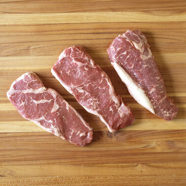 Angus Beef Bistro Strip Steak, Boneless