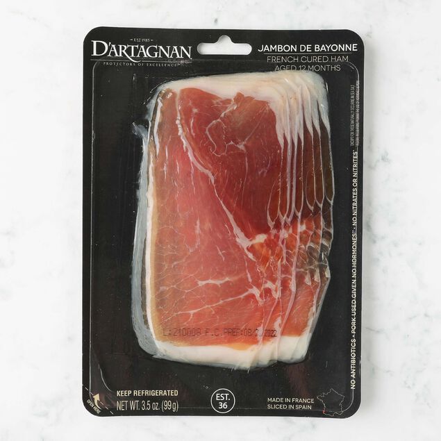 Sliced Jambon de Bayonne, French Prosciutto image number 1