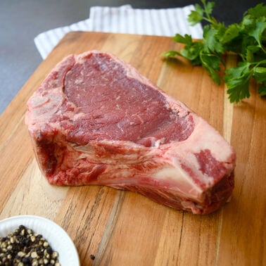 Bison Strip Steak, Bone-in