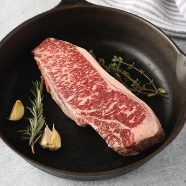 Wagyu Beef Strip Steak, Boneless