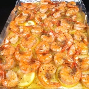 Lemon Baked Butter Shrimp