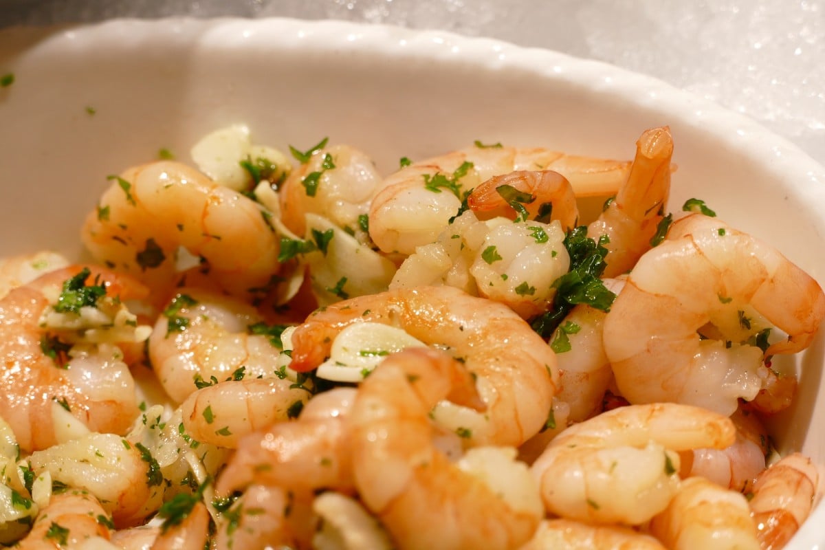Garlic Shrimp and Scallops