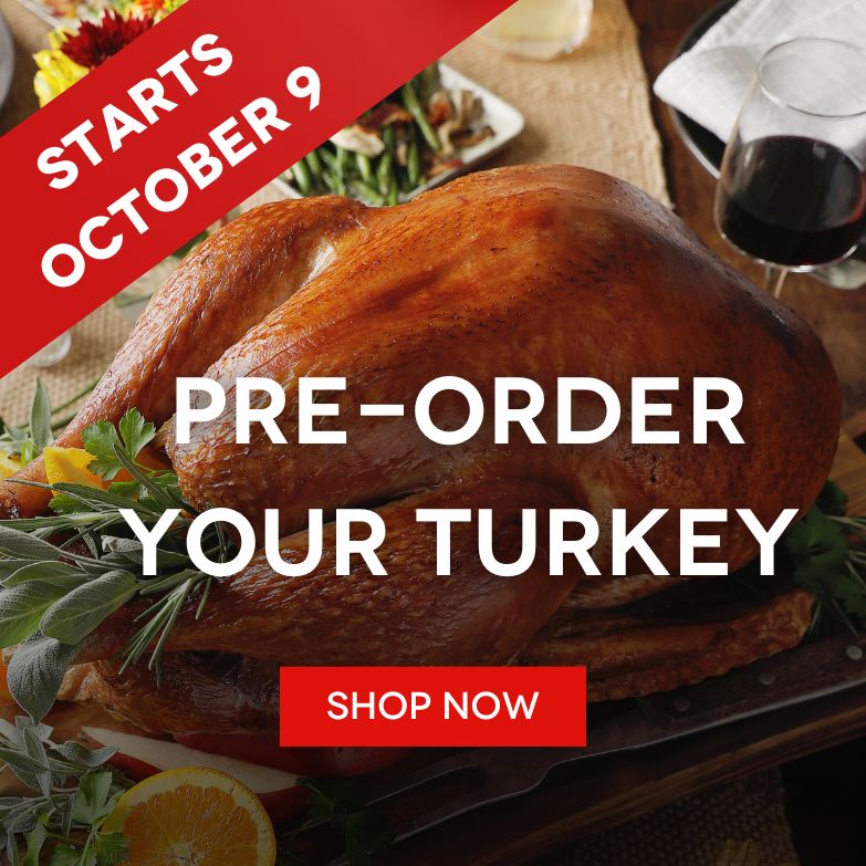 Preorder your Thanksgiving Turkey