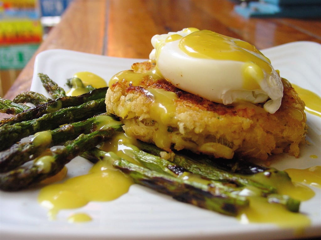 Caribbean Crab Cakes Benedict