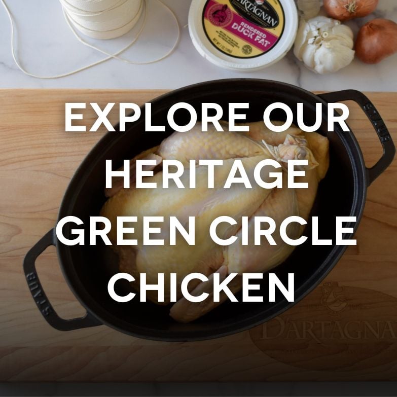 Explore Our Heritage Green Circle Chicken