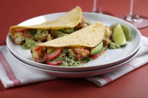 Tequila-Lime Lobster Tacos