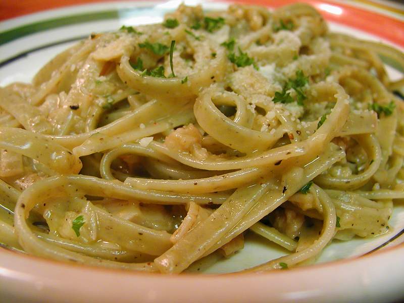 Vietnamese-style Spicy Crab with Garlic Noodles