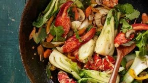 Maine Lobster Stir Fry