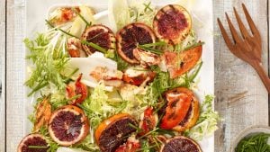 Grilled Maine Lobster Salad with Blood Orange
