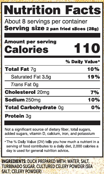 Nutritional Information