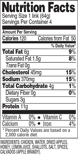 Nutritional Information