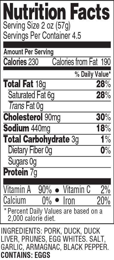 Nutritional Information