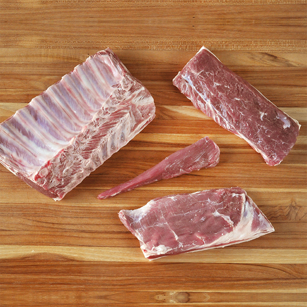 Salt Meadow Lamb Bone-In Loin | Shop D'Artagnan